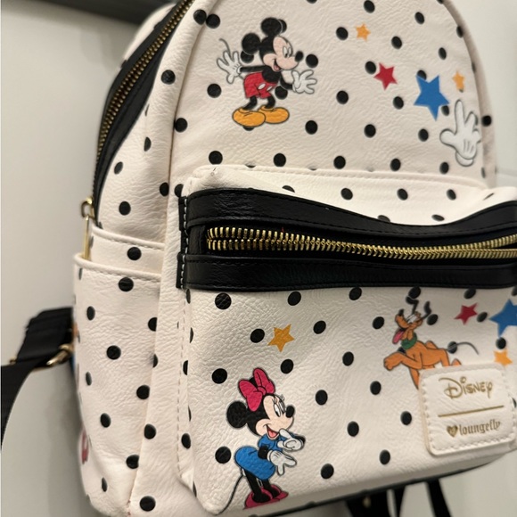 Disney Mickey Loungefly mini backpack - Picture 5 of 5